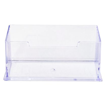 Поставка за визитки PVC прозрачна FS-101