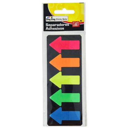Индекси PVC 5цв. стрелки