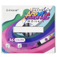 Маркер акрилен JUPAI четка 36 цв. 5512-36 нови