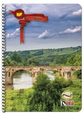 Тетрадка МФ 120л. твърди корици ПК шити