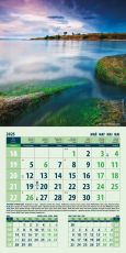 Календар стенен Офис Маркет 12л. Природа България 2027